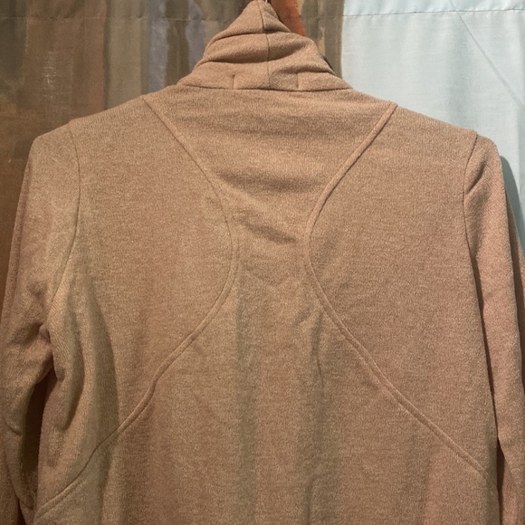 Lipslide Tan zipped cardigan jacket - Picture 6 of 10